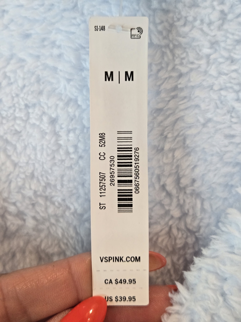 PINK Victoria's Secret Plush Cropped Cardigan in Light Lavender - Picture 2 of 10